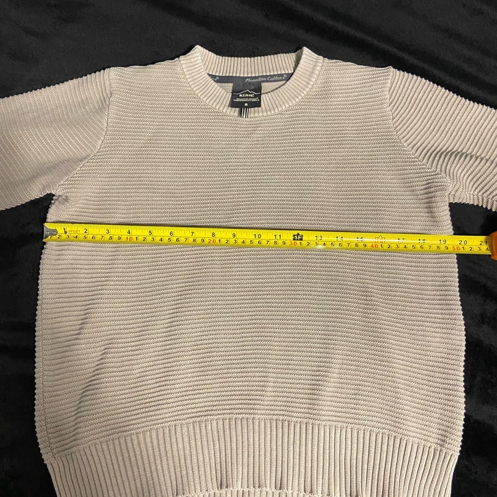Kuhl Women's Beige Crewneck Sweater - Picture 3 of 5